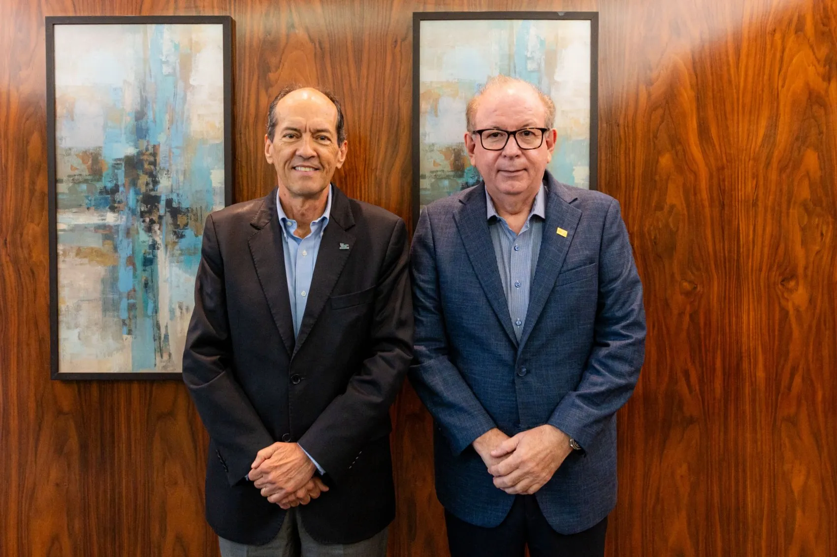 Presidente da FIEC recebe diretor-presidente da Embrapii para discutir projetos de inovação e desenvolvimento tecnológico