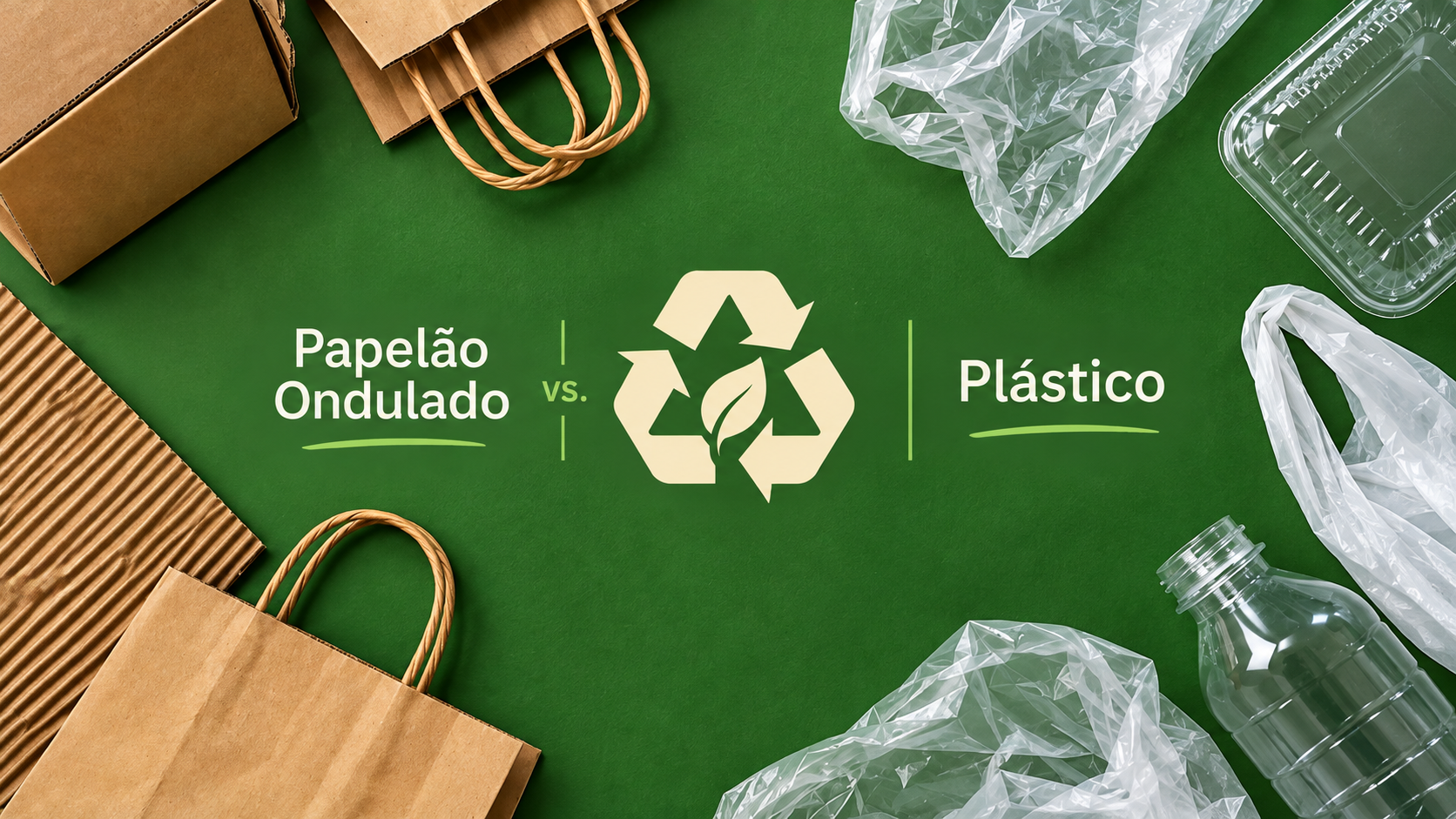 Papelão Ondulado vs. Embalagens Plásticas: Qual a Melhor Escolha para o Mercado B2B?